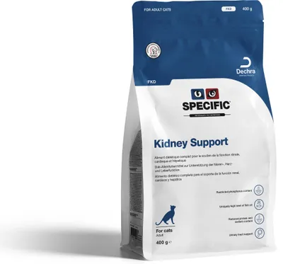 Productafbeelding van Speciaal dieet voor katten met nierproblemen, voor volwassen katten, 400 gram