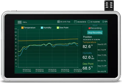 Produktbild von Extech RH550 Luftfeuchtemessgerät (Hygrometer) 10 % rF 95 % rF Datenloggerfunktion, Taupunkt-/Schimmelwarnanzeige (RH550)