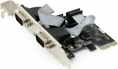 Produktbild von gembird PCI-Express-Zusatzkarte 2 seriellen Anschlüssen