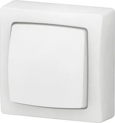 Produktbild von Legrand OTEO Aufputz Taster 1-polig, 086001L