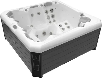 Produktbild von Wellis Palermo Life Whirlpool Außenwhirlpool 218x218x90cm für 6 Personen inkl. Thermocover