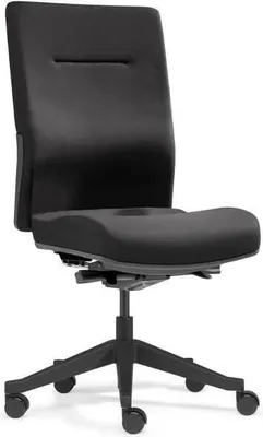 Produktbild von Bandscheiben-Drehstuhl Ergo-Office schwarz ohne Armlehnen