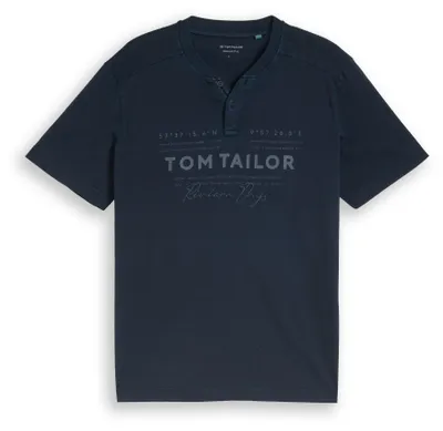 Produktbild von Henley T-Shirt im Used-Look