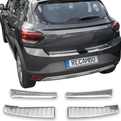 Obrázek produktu pro Nerezová ochrana nárazníku uvnitř + vně chrom vhodná pro Dacia Sandero III | DJF | BJ od 2021&gt