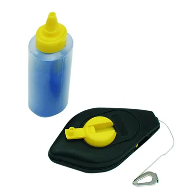Produktbild von Schlagschnur-Set, 15m Schnur + 100g Pulver (blau)