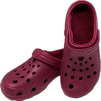 Produktbild von Sprint Sport Warmfutter Clogs, Hausschuhe, Arbeitsschuhe, Gartenschuhe, Größe 36, Beere