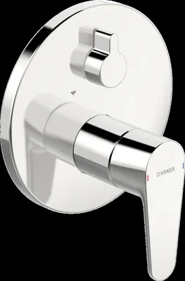 Immagine prodotto di HANSA HANSAVANTIS Set de montage final pour bain/douche, pour deux consommateurs, chromé, avec dispositif de sécurité, 82603063, 82603063