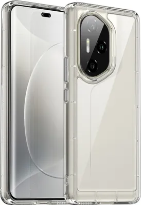 Produktbild von Schutzhülle für Honor 300 Ultra Klar Rückseite Stoßfeste TPU Silikon Bumper Hülle Transparent