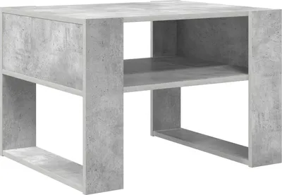 Obrázek produktu pro vidaXL Konferenční stolek betonový šedý 66 x 53 x 45 cm materiál na bázi dřeva
