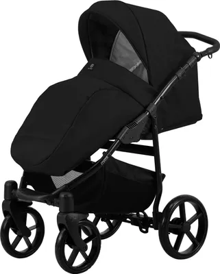 Image de Kunert Poussette Mata 10 B BLACK Cadre noir siege auto