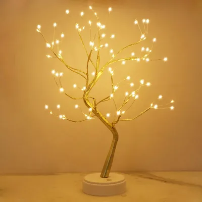 Productafbeelding van Fairy light spirit tree - Bonsai boom licht met 108 LED koperdraad string lights