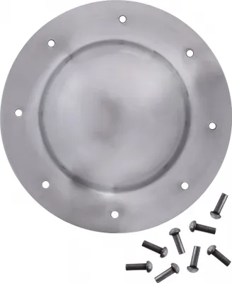 Produktbild von Schildbuckel mit Nieten, 21,5 cm - Buckel für Rundschild Wikingerschild
