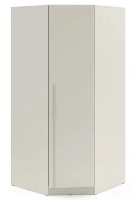 Produktbild von Eckkleiderschrank BRAGA BR4k Kaschmir mit Metallgriffen