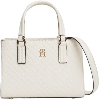 Productafbeelding van Tommy Hilfiger dames handtas, model Daily, klein, kleur: ivoor (lichtbeige)