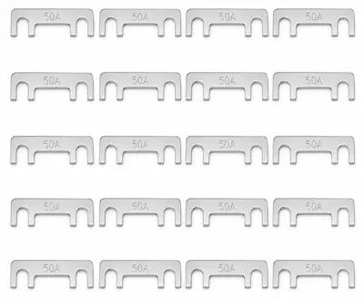 20x 50A Flachsicherungen für Auto 12V/24V/32V