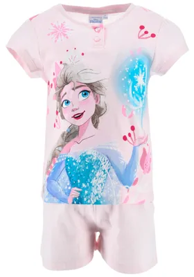 Produktbild von Schlafanzug kurz Disney Frozen Elsa Hellrosa 98 cm