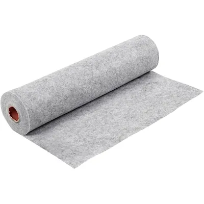 Produktbild von Bastelfilz Grau meliert, 45 cm x 1,5 mm x 5 m, 180-200 g, Rolle