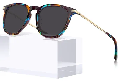 Zdjęcie produktu dla Okulary przeciwsłoneczne damskie w stylu retro, z soczewkami polaryzacyjnymi