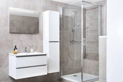 Produktbild von Glijstang 68 cm Chrom aus Messing für die Dusche