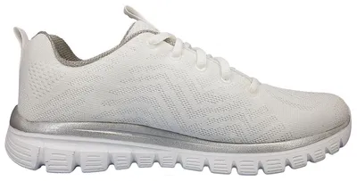 Imagen del producto de Zapatillas deportivas Skechers Graceful Get Connected para mujer, ideales para entrenamiento, running y uso diario. Color: blanco