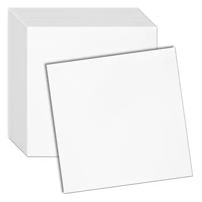 Produktbild von 3D Deckenpaneele Polystyrol Weiß | Glatte Oberfläche Ohne Muster | Deckenverkleidung | Für Wohnzimmer, Schlafzimmer | 50 x 50 cm | 16 Stück
