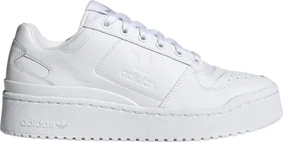 A white Adidas Forum Bold sneaker is shown from the side against a white background.