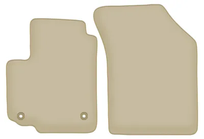 Image de Tapis de sol avant velours PREMIUM beige compatibles avec Fiat Sedici (2006-2014, hatchback) – avec fixations – sur‑mesure