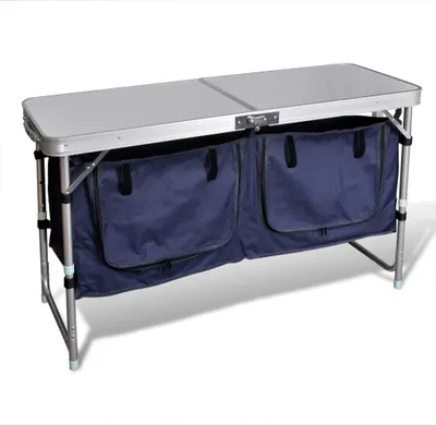 Produktbild von Campingmöbel Stauraum aus Aluminium zusammenklappbar