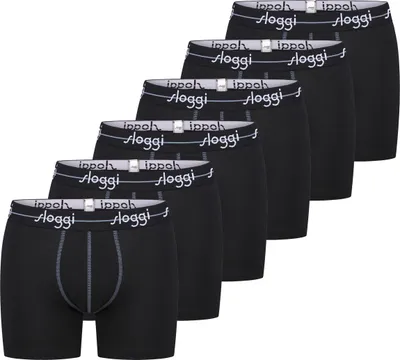 Produktbild von sloggi 6er Pack Start Long Short / Pant Extra weiches Taillenband, gedoppelte Verarbeitung im Schrittbereich, Lässiges Design
