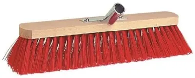 Zaalborstel 60 cm, Elaston, Metallhalter, Buchenholz