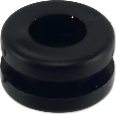 Produktbild von KSS Kabeldurchführungstülle PVC weich, schwarz, Plattenstärke 3, Loch-Ø 7,8, geschlossen, 1 Stück