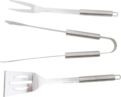 Obrázek produktu pro Sada náradia Strend Pro Grill, na grilovanie a opekanie, nerez, 3-dielna