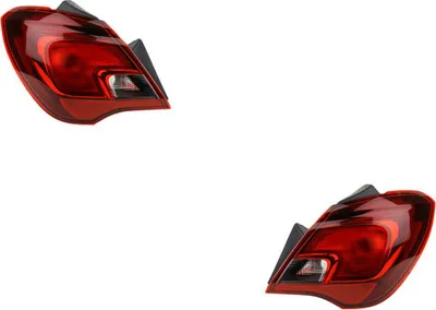 Image de Johns, Feu arrière compatible Opel Corsa E 09/14- extérieur Set Gauche & Droite 1222565 13454496 1222566 13454497