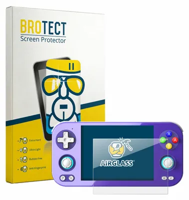 Produktbild von BROTECT Schutzglas für Anbernic RG 476H Schutzfolie Panzer Folie Glas Display Schutz klar