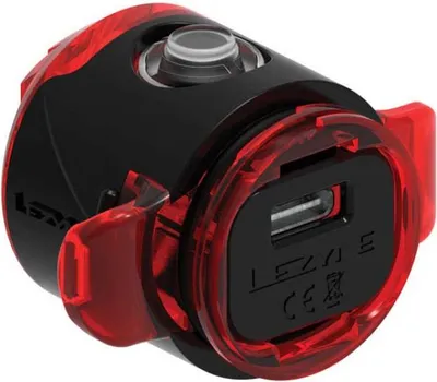 Produktbild von Lezyne Femto USB-C StVZO, farbe:schwarz-rot