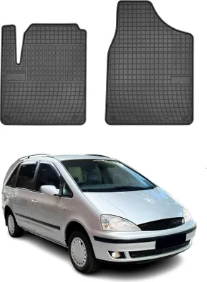 Obrázok produktu pre 1995-2006 Ford Galaxy podlahové rohože gumové čierne 2 ks