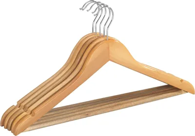 Produktbild von Kleiderbügel 5er Set Holzbügel