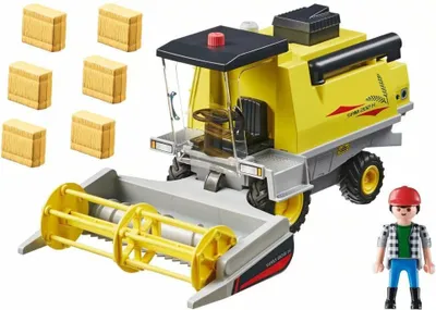 Produktbild von PLAYMOBIL 71267 Country Mähdrescher Landwirtschaft Traktor Fahrzeug Spielzeug