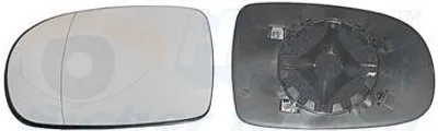 Produktbild von VAN WEZEL Spiegelglas Außenspiegel Rechts für OPEL Corsa C Schrägheck (X01) Konvex Beheizbar 3777862