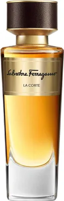 A product shot of a Salvatore Ferragamo perfume bottle.