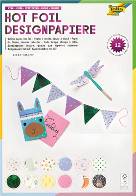 Obrázok produktu pre Folia 11649, Umelecká papierová podložka, 165 g/m², 12 listy
