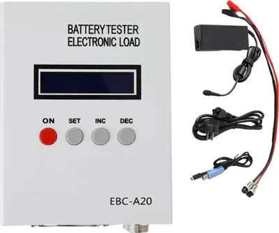 Obrázek produktu pro Tester baterií, ovládání pomocí softwaru PC, funkce nabíjení a vybíjení, maximální výkon 85 W