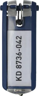 Produktbild von Durable KEY CLIP, 2,5 cm, 6,8 cm, Blau