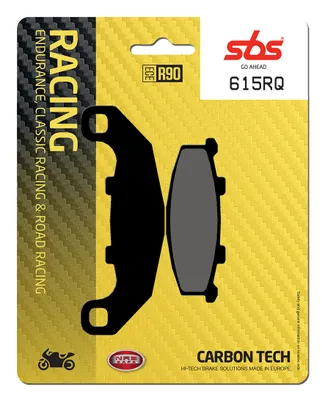 Produktbild von Bremsbelag SBS 615RQ (Satz pro Scheibe) Road Racing Carbon Tech