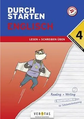 Produktbild von Durchstarten 4. Klasse - Englisch Mittelschule/AHS - Lesen und Schreiben