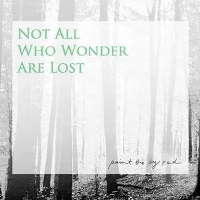 Produktbild von Not All Who Wonder Are Lost
