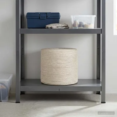 Produktbild von Juteseil 6 mm Weiß 100% Tossa Jute