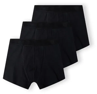Produktbild von Minoti 3er-Pack Boxershorts Schwarz Gr. XXL für Herren