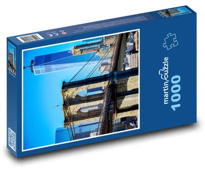 Obrázok produktu pre Puzzle 1000 Brooklynský most a mesto - martinpuzzle