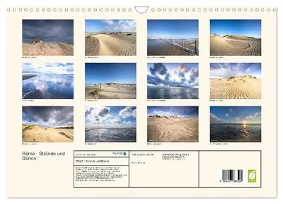 Produktbild von Römö - Strände und Dünen (Wandkalender 2026 DIN A3 quer), CALVENDO Monatskalender